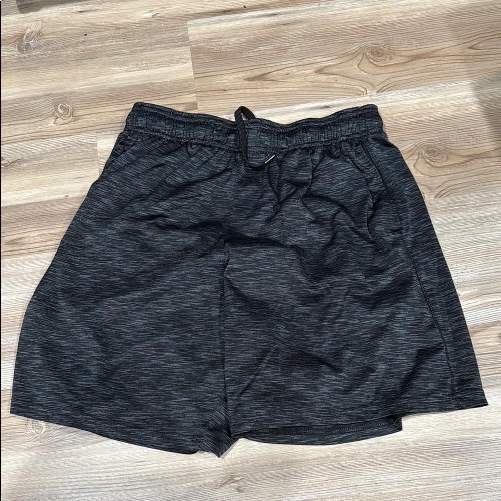 90 Degree By Reflex Black Athletic Shorts Elastic Waistband